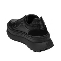 Sportowe buty damskie 6074 czarny kombinowany