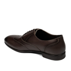 Eleganckie buty męskie 964 a kawa