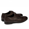 Eleganckie buty męskie 964 a kawa