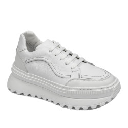 Damskie buty sportowe 6074 biało-kombinowane