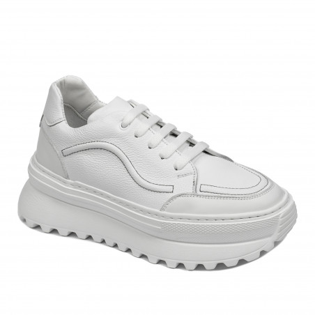 Damskie buty sportowe 6074 biało-kombinowane