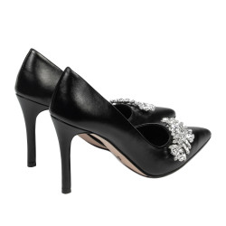 Eleganckie buty damskie 1300 czarne