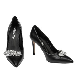 Eleganckie buty damskie 1300 czarne