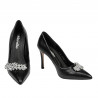 Eleganckie buty damskie 1300 czarne