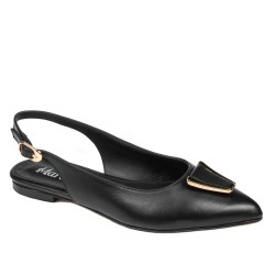 Damskie baleriny 1333 czarne