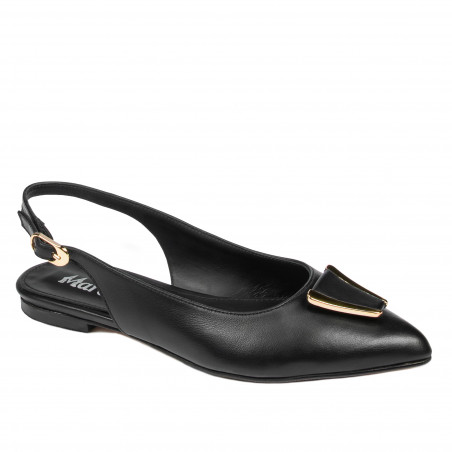 Damskie baleriny 1333 czarne