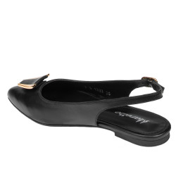 Damskie baleriny 1333 czarne