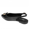 Damskie baleriny 1333 czarne