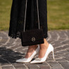 Eleganckie buty damskie 1300 białe lifestyle