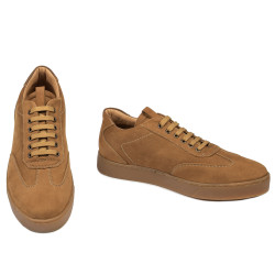 Casualne/sportowe buty męskie 968 bufo brązowe