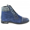 Buty damskie 3281 indigo kombinowane