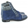 Buty damskie 3281 indigo kombinowane