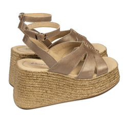 Sandale damskie 5108 miedziane