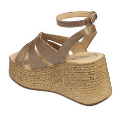 Sandale damskie 5108 miedziane