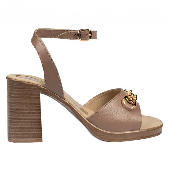 Sandały damskie 5109 camel