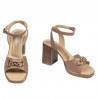 Sandały damskie 5109 camel
