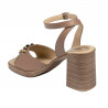 Sandały damskie 5109 camel