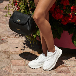 Damskie buty sportowe 6074 biało-kombinowane lifestyle