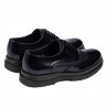 Eleganckie buty męskie 972 lakierowane indygo kombinowane
