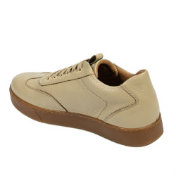 Buty casual/sportowe męskie 968 piaskowe