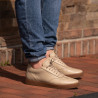 Buty casual/sportowe męskie 968 piaskowe