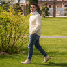 Buty casual/sportowe męskie 968 piaskowe