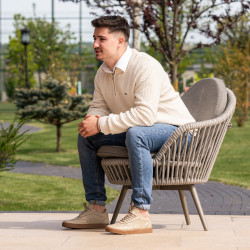 Buty casual/sportowe męskie 968 piaskowe