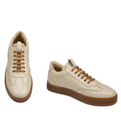 Buty sportowe dla nastolatków 8002 beżowe