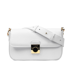 Torebka damska na ramię 025g biz white