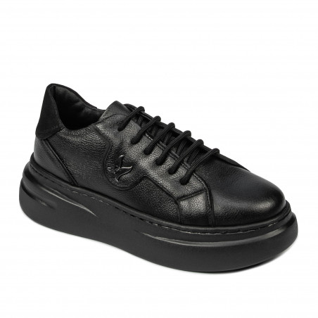 Damskie buty sportowe 6077 czarno-kombinowane