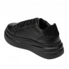Damskie buty sportowe 6077 czarno-kombinowane