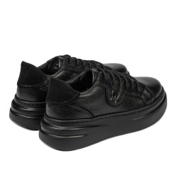 Damskie buty sportowe 6077 czarno-kombinowane