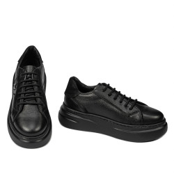 Damskie buty sportowe 6077 czarno-kombinowane