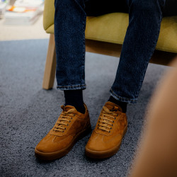 Casualne/sportowe buty męskie 968 bufo brązowe lifestyle