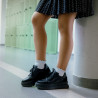 Sportowe buty damskie 6074 czarny kombinowany lifestyle
