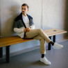 Casualne/sportowe buty męskie 970 białe