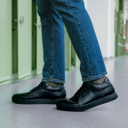 Casualne/sportowe buty męskie 968 czarne lifestyle