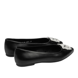 Damskie baleriny 1301 czarne