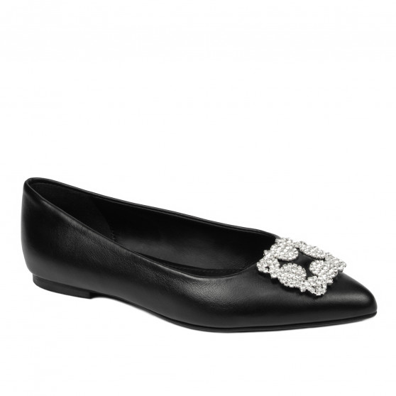 Damskie baleriny 1301 czarne