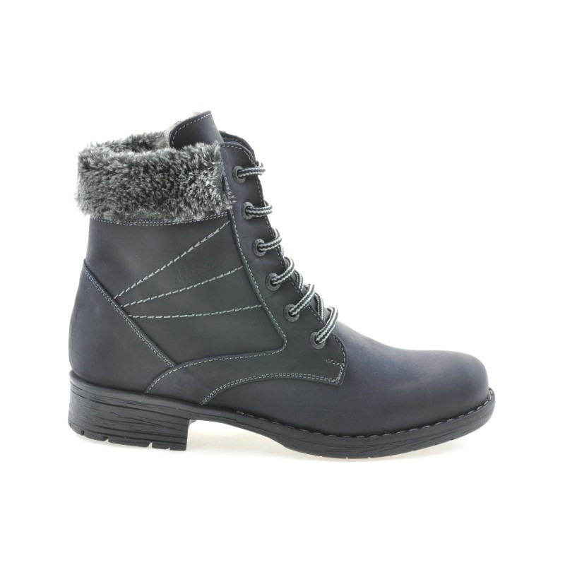 Damskie botki 3253 tuxon czarne