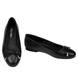 Baleriny damskie 1309 czarne