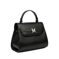 Czarna damska torebka na ramię 033g 01 black
