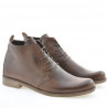 Buty męskie 412 brązowe