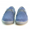 Buty sportowe damskie 623 zamszowe indygo