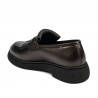Buty casual damskie 6081 brąz perłowy
