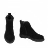 Czarne botki damskie 3396 bufo