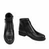 Damskie botki 3395 czarne