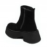 Damskie botki 3393 czarny bufo