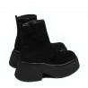 Damskie botki 3393 czarny bufo
