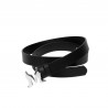 Damski pasek 41m 01 biz czarny